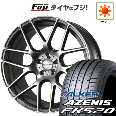 【新品国産車用 5穴114.3車】 夏タイヤ ホイール4本セット 255/35R20 ファルケン アゼニス FK520L MLJ ハイペリオン CVM 20インチ