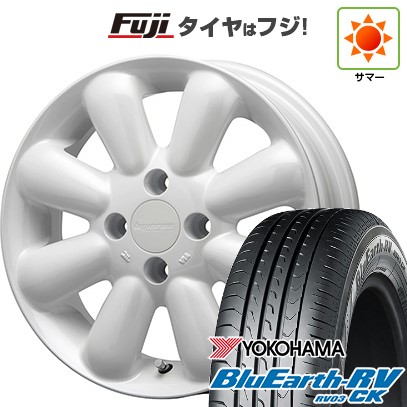 BluEarth - 【張り裂ける言いはなつ付き添い人】【新品 軽自動車】夏タイア 銀輪４本仕かける 155/65R14 ヨコハマ 青味地びた RV-03CK MLJ ハイペリオン ピノプラス 14in