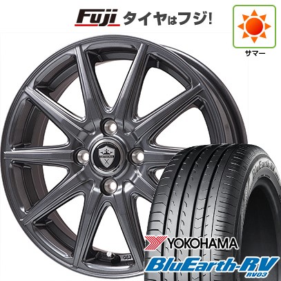 【パンク保証付き】【新品国産5穴114.3車】 夏タイヤ ホイール4本セット 205/60R16 ヨコハマ ブルーアース RV-03 ブランドル LP92 16インチ | BluEarth