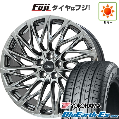 BluEarth - 【新品国産車用5穴114.3】 | 夏タイア 車輪4本仕かける | 225/35R19 | ヨコハマ 青み地びた ES32 | クライメイト 鳳凰(HOUOH) | 19in