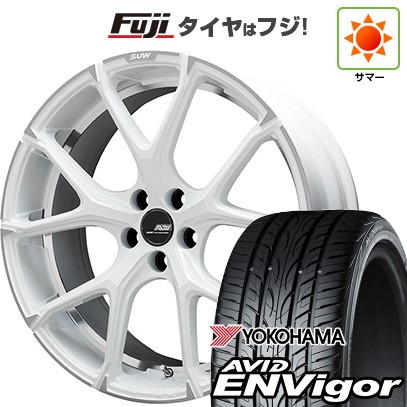 【新品国産車用 5穴114.3車】 夏タイヤ ホイール4本セット 245/45R20 ヨコハマ エイビッド エンビガーS321 クライメイト SUW アリアLM-r 20インチ