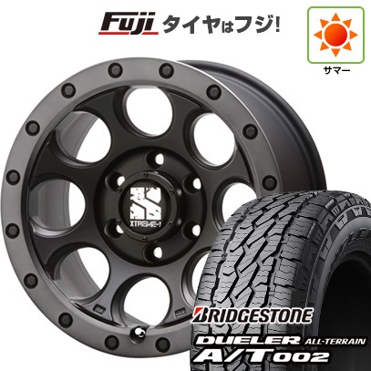 【新品国産車用 6穴139.7車】 夏タイヤ ホイール４本セット 285/60R18 ブリヂストン デューラー A/T002 RBL MLJ エクストリームJ XJ03 18インチ