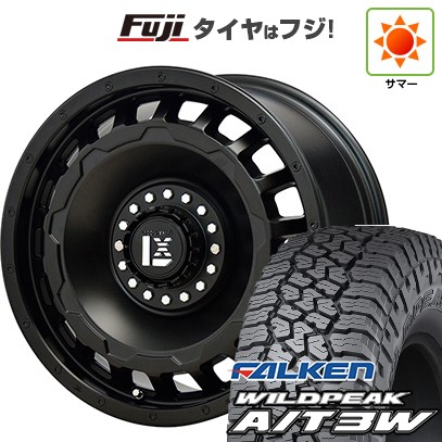 【新品国産車用 6穴139.7車】 夏タイヤ ホイール４本セット 285/70R17 ファルケン ワイルドピーク A/T3W オフビート レクセル スワッガー 17インチ