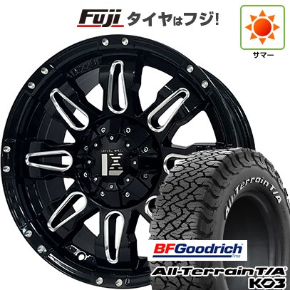 【新品国産車用 6穴139.7車】 夏タイヤ ホイール4本セット 285/70R17 BFG オールテレーンT/A KO3 RWL オフビート レクセル バレーノオフロードスタイル 17インチ