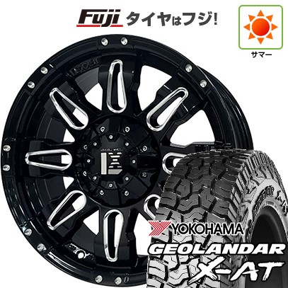 新品国産車用 6穴139.7車 夏タイヤ ホイール４本セット 275/70R17 ヨコハマ ジオランダー X-AT G016 オフビート レクセル バレーノオフロードスタイル 17インチ