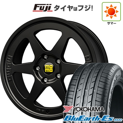 【新品国産車用5穴100】 | 夏タイヤ ホイール4本セット | 225/40R18 | ヨコハマ ブルーアース ES32 | モモ ヘリテージ 6 | 8J 18インチ