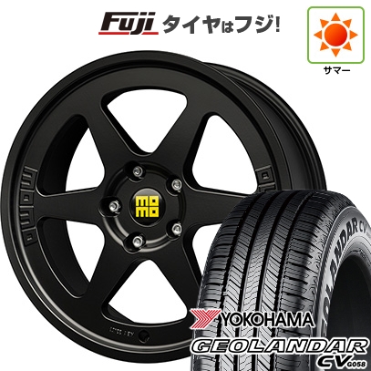 【新品国産車用5穴114.3】 | 夏タイヤ ホイール4本セット | 225/60R18 | ヨコハマ ジオランダー CV G058 | モモ ヘリテージ 6 | 8J 18インチ