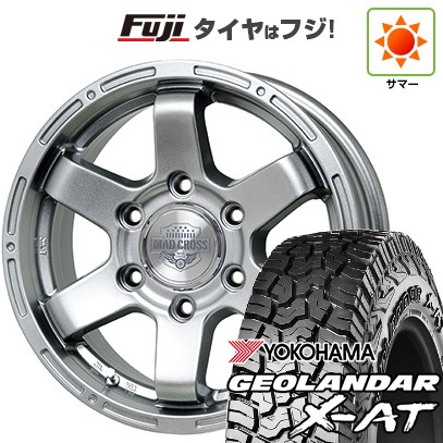 【新品】ランクル300 夏タイヤ ホイール4本セット 285/65R18 ヨコハマ ジオランダー X-AT G016 ホットスタッフ マッドクロス MC-76 18インチ