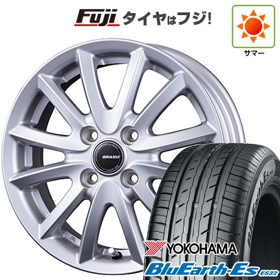 ヨコハマ⭐︎ブルーアース⭐︎195/65R15 ⭐︎バリ山アルミホイール付⭐︎4本セット BluEarth 【新品国産車用 4穴100車】 夏タイヤ ホイール4本セット 195