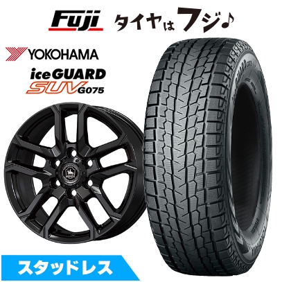 【新品】ランクル300/ランクル250 スタッドレスタイヤ ホイール４本セット 265/65R18 ヨコハマ アイスガード SUV G075 コーセイ ベアロック バイソン 18インチ
