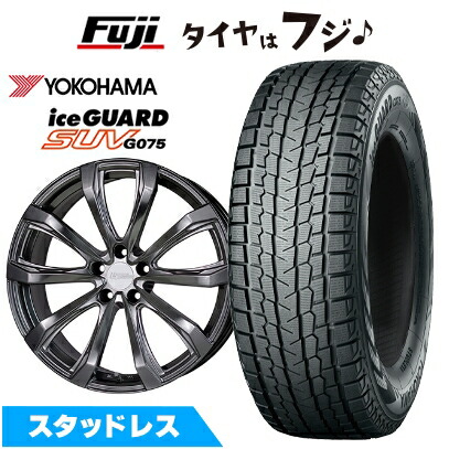アイスガード SUV G075 - 新品 40系アルファード スタッドレスタイヤ 銀輪4本仕かける 225/60R18 シュティッヒ レグザスフォージド FS-01 トヨタ用 18in