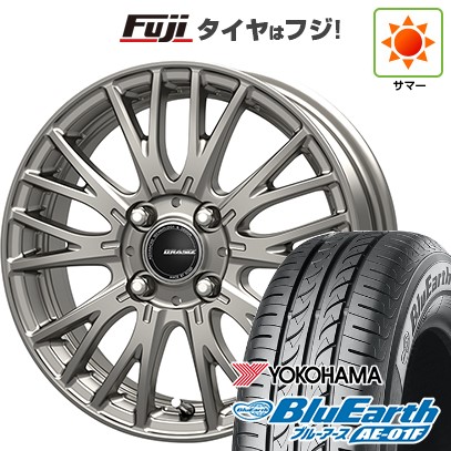 【新品 軽自動車】ソリオ ハスラー 夏タイヤ ホイール4本セット 165/70R14 ヨコハマ ブルーアース AE-01F コーセイ クレイシズ SE48 14インチ