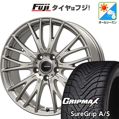 新品国産車用 5穴114.3車 オールシーズンタイヤ ホイール4本セット 225/55R18 GRIP MAX シュアグリップ オールシーズン コーセイ クレイシズ SE48 18インチ