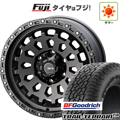 【新品国産車用 6穴139.7車】 夏タイヤ ホイール４本セット 275/65R18 BFグッドリッチ トレールテレーンT/A ORWL 4x4エンジニア エアージー ヴァルカン 18インチ