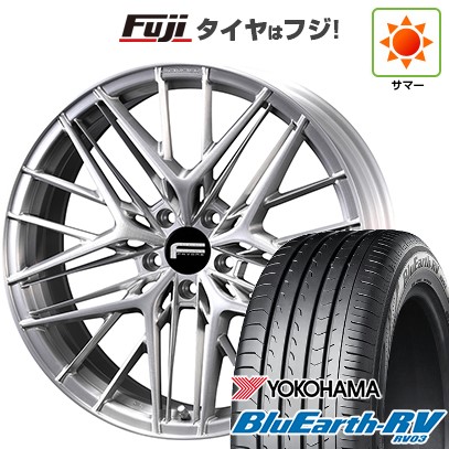 【パンク保証付き】新品国産車用 5穴114.3車 夏タイヤ ホイール4本セット 245/40R20 ブルーアース RV-03 ケースペック SILK BLAZE ファヴォーレ F535 20インチ