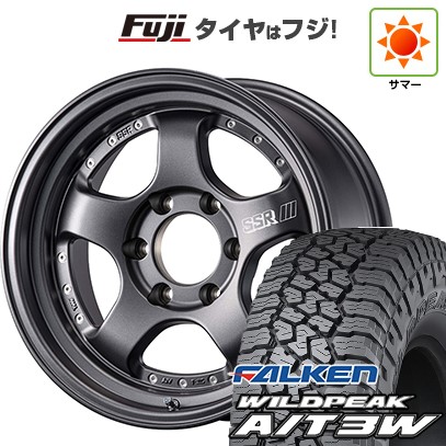 【新品国産車用 6穴139.7車】 夏タイヤ ホイール４本セット 35X12.5R17 ファルケン ワイルドピーク A/T3W SSR ディバイド SP1 トレイル 17インチ