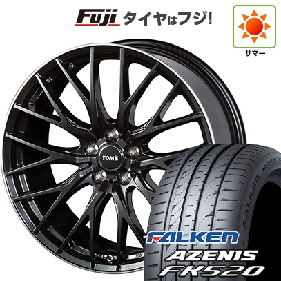 【新品国産車用5穴114.3】 | 夏タイヤ ホイール4本セット | 255/45R20 | ファルケン アゼニス FK520L | TOMS トムス(トヨタ車専用) TH05 | 20インチ
