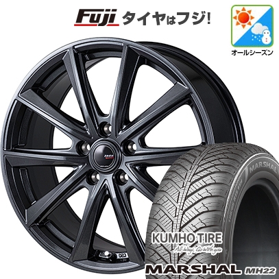 【新品】シエンタ 2022- | オールシーズンタイヤ ホイール4本セット | 205/45R17 | マーシャル MH22(限定) | モンツァ ZACK Sport-FT | 7J 17インチ