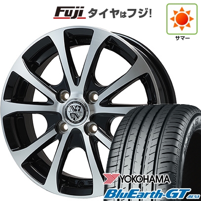 BluEarth 【新品国産車用 5穴114.3車】 夏タイヤ ホイール4本セット 