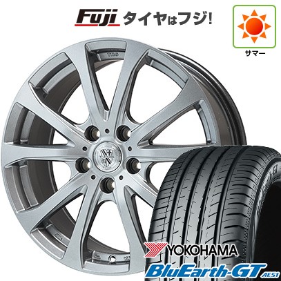 BluEarth 【新品国産車用 5穴100車】 夏タイヤ ホイール4本セット 195 