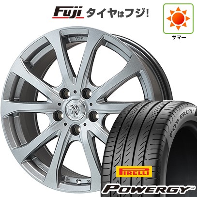 【新品国産車用 5穴114.3車】 夏タイヤ ホイール4本セット 205/55R16 ピレリ パワジー ビッグウエイ TRG-バーンII 16インチ