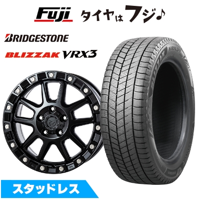 【新品】ランクル300/ランクル250 スタッドレスタイヤ ホイール4本セット ブリヂストン ブリザック VRX3 265/65R18 トライスター MKW M205 JP Spec 8J 18インチ