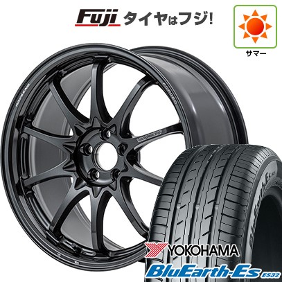 【新品国産車用 5穴114.3車】 夏タイヤ ホイール4本セット 225/50R18 ヨコハマ ブルーアース ES32 RAYS レイズ ボルクレーシング CE28N-plus 18インチ