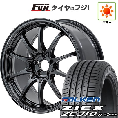 新品国産車用 5穴114.3車  夏タイヤ ホイール4本セット 215/45R18 FALKEN ジークス ZE310R エコラン(限定) RAYS レイズ ボルクレーシング CE28N-plus 18インチ