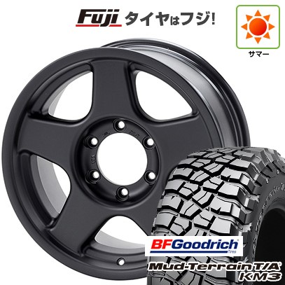 【新品国産車用 6穴139.7車】 夏タイヤ ホイール4本セット 35X12.5R17 BFグッドリッチ マッドテレーンT/A KM3 4X4エンジニア ブラッドレー V 17インチ