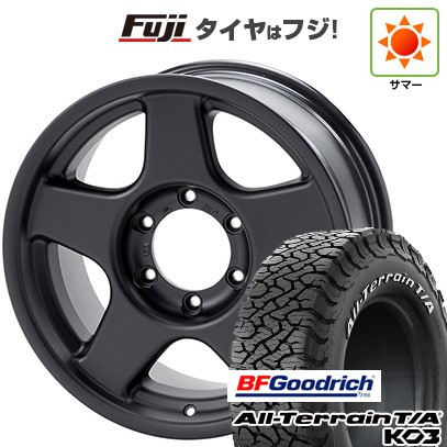 【新品国産車用 6穴139.7車】 夏タイヤ ホイール4本セット 285/70R17 BFグッドリッチ オールテレーンT/A KO3 RWL 4X4エンジニア ブラッドレー V 17インチ