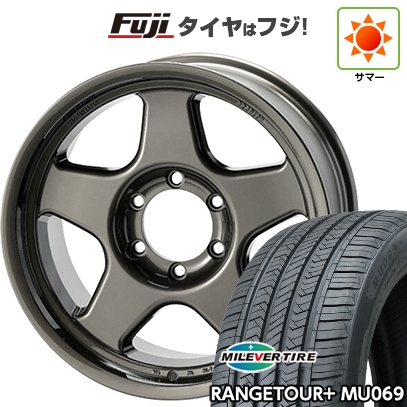 新品 ランクル300/ランクル250 夏タイヤ ホイール4本セット 265/65R18 ミレバー レンジツアープラスMU069 4X4エンジニア ブラッドレー V 8.5J 18インチ