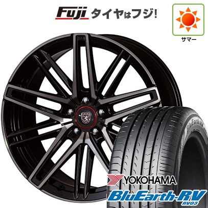 【パンク保証付き】【新品国産車用 5穴114.3車】 夏タイヤ ホイール4本セット 245/35R20 ブルーアース RV-03 クリムソン クラブリネア カッサーノ FF 20インチ
