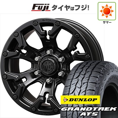 【新品】ランクル300 夏タイア 銀輪4本仕かける 275/55R20 ダンロップ グラントレック AT5 クリムソン マーテルギア(MG) 自動人形 20in