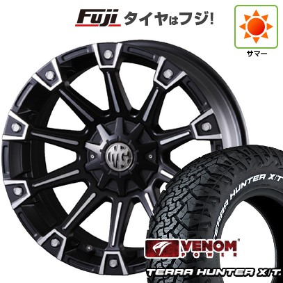 【新品国産車用 6穴139.7車】 夏タイア 車輪4本仕掛ける 285/55R20 ヴェノムパワー テラ狩り人X/T BSW クリムソン マーテルギア(MG) 異類異形 20in 自動車-夏タイヤ、ホイールセット-タイヤ、ホイール