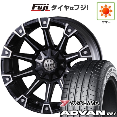 ADVAN - 【新品国産車用5穴114.3】 | 夏タイア 銀輪4本仕かける | 235/55R20 | ヨコハマ 広告業ヴァン V61 | クリムソン マーテルギア(MG) 異類異形 | 20in