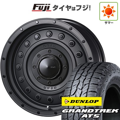 【新品】プラド/ハイラックス 夏タイヤ ホイール4本セット 265/70R17 ダンロップ グラントレック AT5 クリムソン ディーン コロラド 17インチ