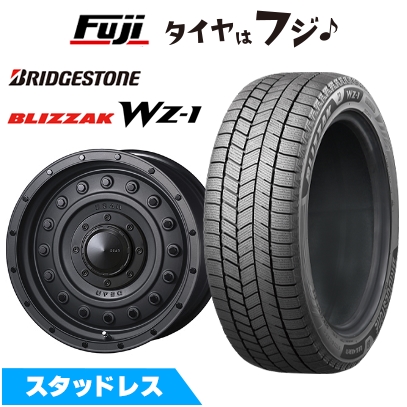 【新品】プラド/ハイラックス スタッドレスタイヤ ホイール4本セット 265/65R17 ブリヂストン ブリザック WZ-1 クリムソン ディーン コロラド 8J 17インチ