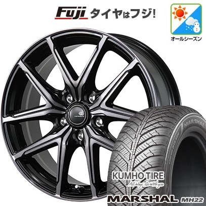 【新品】フリード クロスター | オールシーズンタイヤ ホイール4本セット | 205/45R17 | マーシャル MH22(限定) | トピー セレブロ FT05 | 7J 17インチ