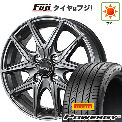 【新品国産車用 4穴100車】 夏タイヤ ホイール4本セット 185/65R15 ピレリ パワジー トピー シビラ NEXT F05 15インチ