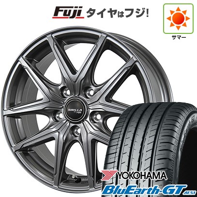 BluEarth - 【新品】シエンタ 2015-22 夏タイア 銀輪4本仕かける 185/60R15 ヨコハマ 青味地びた GT AE51 トピー シ散らし広告 NEXT F05 15in