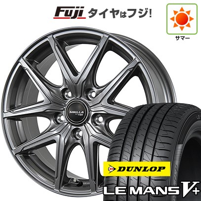 LE MANS 【新品国産車用 5穴100車】 夏タイヤ ホイール4本セット 195 