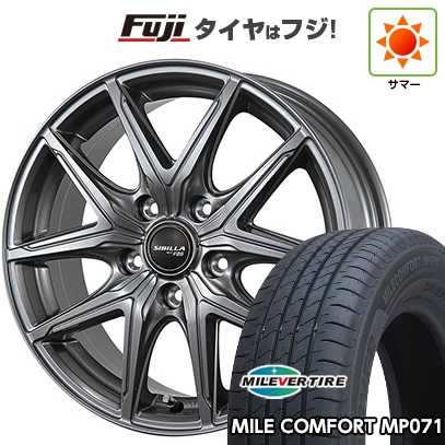 【新品】シエンタ 2015-22 | 夏タイア 車輪4本仕掛ける | 185/60R15 | ミ生き胆 ミレコンフォート MP071(押さえる) | トピー シ散らし広告 NEXT F05 | 6J 15in 車、バイク、自転車-タイヤ、ホイール-夏タイヤ、ホイールセット