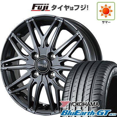 BluEarth 【新品国産車用 4穴100車】 夏タイヤ ホイール4本セット 185