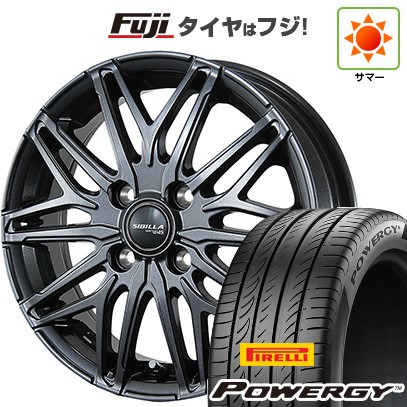 【新品国産車用 4穴100車】 夏タイヤ ホイール4本セット 185/65R15 ピレリ パワジー トピー シビラ NEXT W45 15インチ