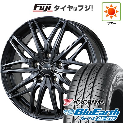 【新品国産車用 5穴100車】 夏タイヤ ホイール4本セット 195/65R15 ヨコハマ ブルーアース AE-01F トピー シビラ NEXT W45 15インチ