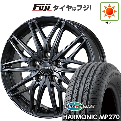 【新品】シエンタ 2022- | 夏タイヤ ホイール4本セット | 195/55R16 | ミレバー ハーモニック MP270(限定) | トピー シビラ NEXT W45 | 6.5J 16インチ