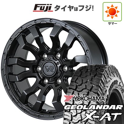 【新品】ランクル250 夏タイヤ ホイール4本セット 275/70R18 ヨコハマ ジオランダー X-AT G016 RBL トピー ヴァブロ RR-01 18インチ