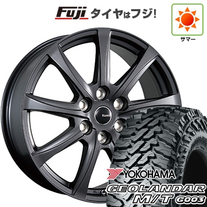 新品 ランクル300 夏タイヤ ホイール4本セット 275/65R18 ヨコハマ ジオランダー M/T G003 TWS ハンナ TL9 8J 18インチ