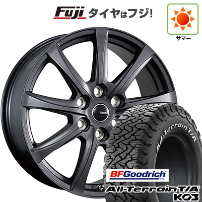 新品 ランクル250 夏タイヤ ホイール4本セット 265/70R18 BFグッドリッチ オールテレーンT/A KO3 RWL TWS ハンナ TL9 8J 18インチ