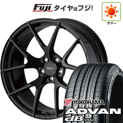 【新品】レクサスNX 2021/11- 夏タイヤ ホイール4本セット 235/50R20 ヨコハマ アドバン dB V552 TOMS トムス(トヨタ車専用) TWF03 20インチ